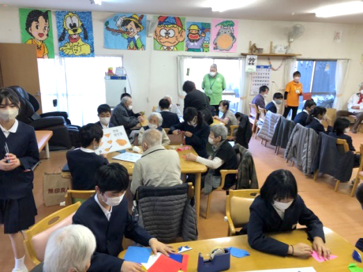 横川小学校の子供たちとの交流会