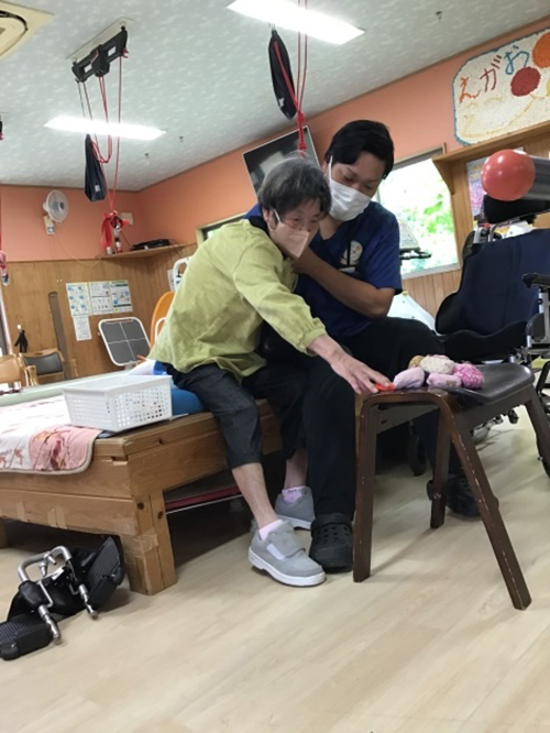 リハビリテーションの様子